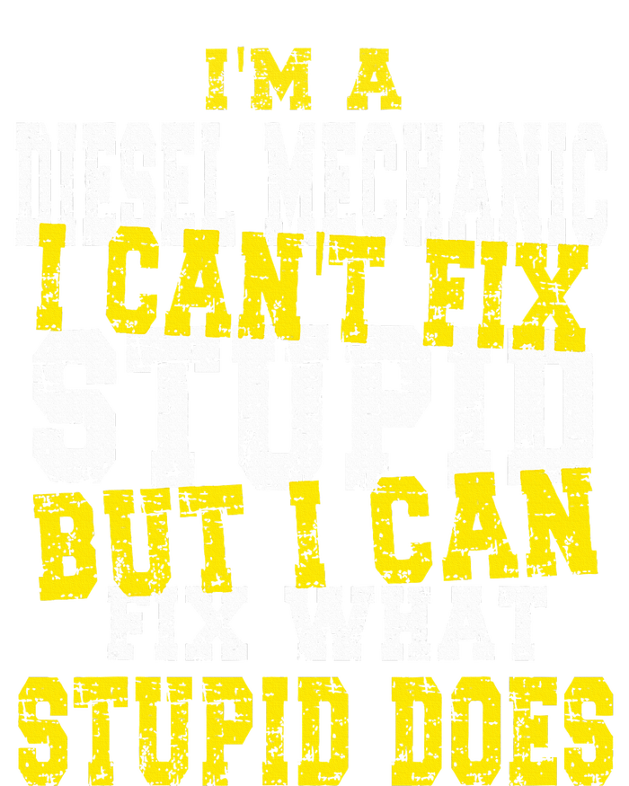 Funny Diesel Mechanic Quote Cooling Performance Long Sleeve Crew