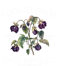 Funny Feminist Aqua Tofana Apothecary Vintage Design Women's T-Shirt