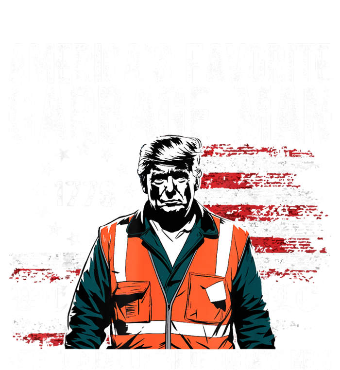 Trump AmericaS Favorite Garbage Man Trump In Trash Truck Sustainable Bucket Hat