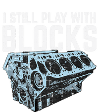 Mechanic I Still Play With Blocks Funny Car Engine Canvas