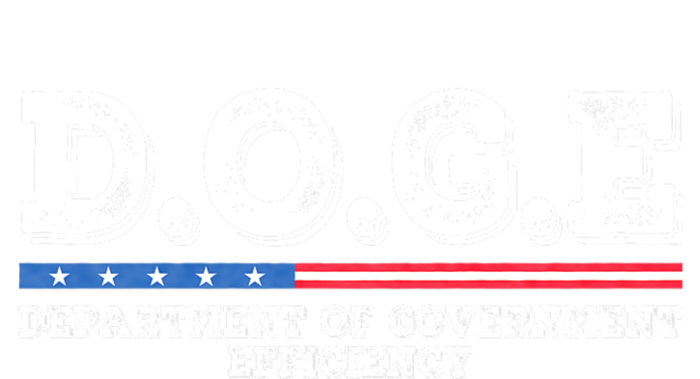 Doge D.O.G.E. Department Of Government Efficiency Sweatshirt Cinch Pack Bag