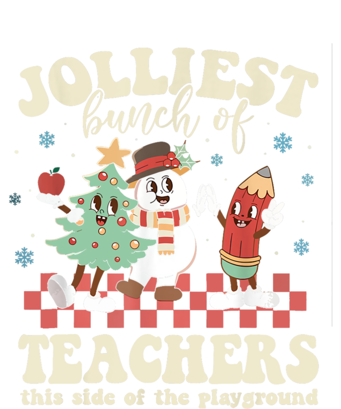 Jolliest Bunch Of Teachers This Side Of The Playground Xmas Coaster