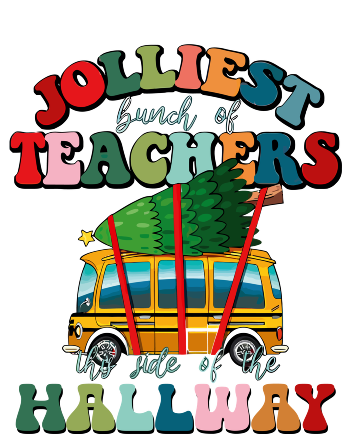 Jolliest Bunch Of Teachers This Side Of The Hallway Xmas T-Shirt