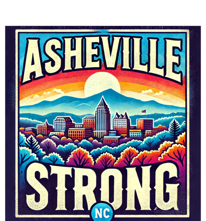 Asheville Strong Asheville North Carolina Womens Funnel Neck Pullover Hood