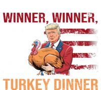 Humor Funny Trump Winner Winner Turkey Dinner Thanksgiving Ceramic Star Ornament