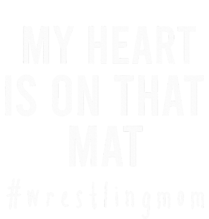 My Heart Is On That Mat Wrestling Mom Ladies Essential Flowy Tank