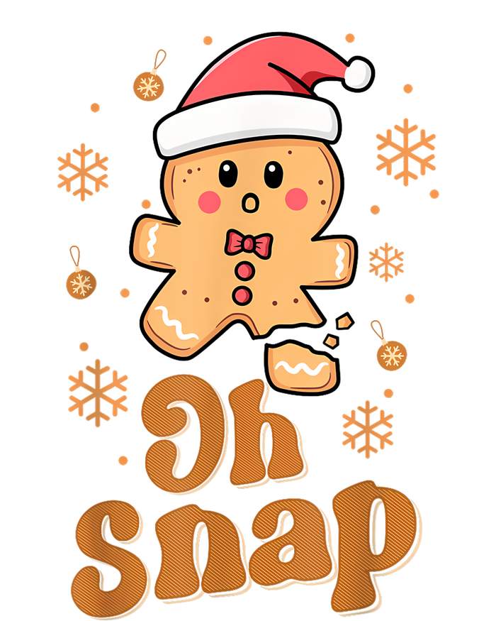 Oh Snap Gingerbread Man Cute Christmas Cookie Baking Team Legacy Cool Fit Booney Bucket Hat