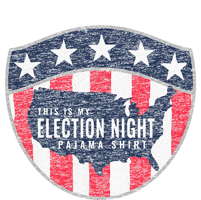 This Is My Election Night Pajama Us Flag Graphic Tall Sweatshirt