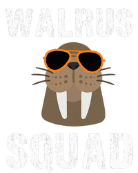 Walrus Squad Cute Funny Sea Animal Lover Flat Bill Trucker Hat