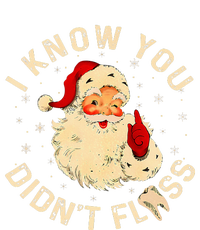 Dental Christmas Funny Santa Saying I Know You DidnT Floss 16 in Basic Backpack