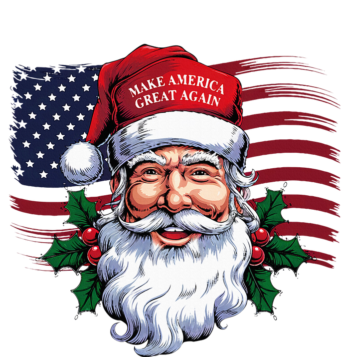 Make A Christmas Great Again Xmas Trump Maga Pajamas Santa Valucap Bio-Washed Visor