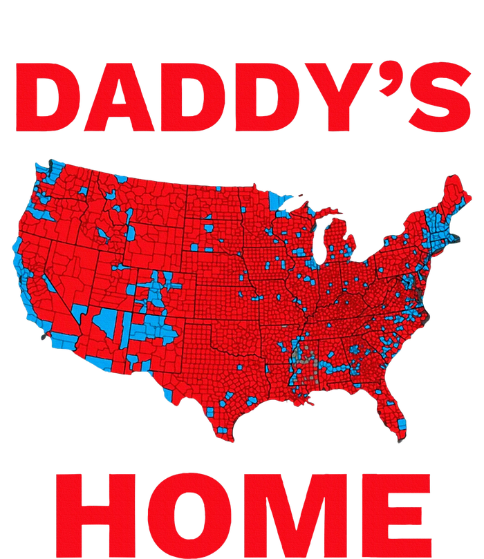 Trump 2024 DaddyS Home Trump Won 2024 Electoral College Map Youth Performance Sprint T-Shirt