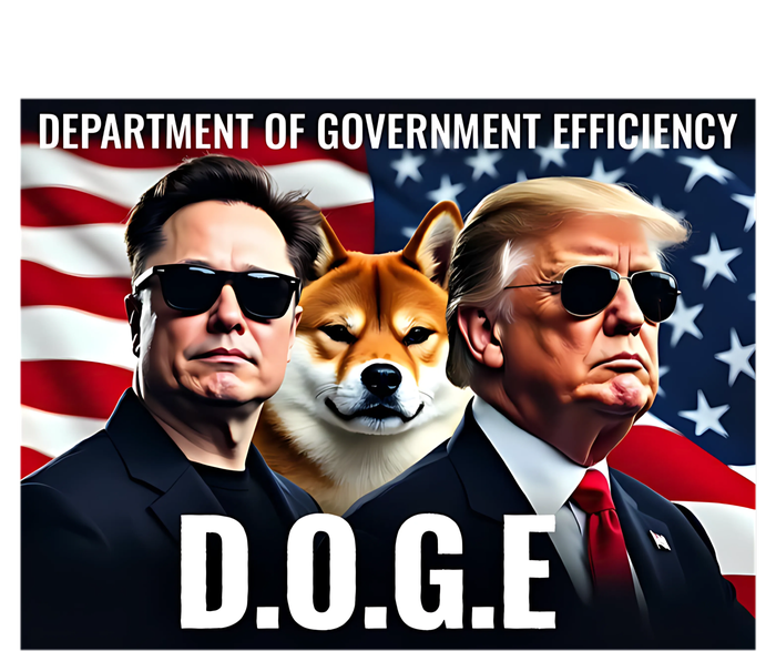 Doge Department Of Government Efficiency 12 oz Stainless Steel Tumbler Cup