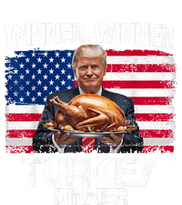 Humor Funny Trump Winner Winner Turkey Dinner Thanksgiving Sustainable Bucket Hat