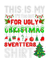 This Is My Its Too Hot Christmas Funny Tie Dye Hoodie