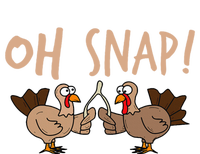 Oh Snap Funny Turkey Wishbone Thanksgiving Dinner Full Zip Hoodie