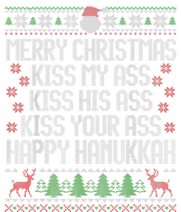 Happy Hanukkah Kiss My Ass His Ass Your Ass Merry Christmas T-Shirt