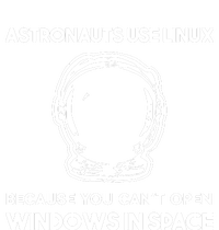 Astronauts Use Linux Because You CanT Open Windows In Space City Backpack