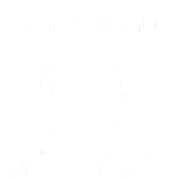 Astronauts Use Linux Because You CanT Open Windows In Space City Backpack