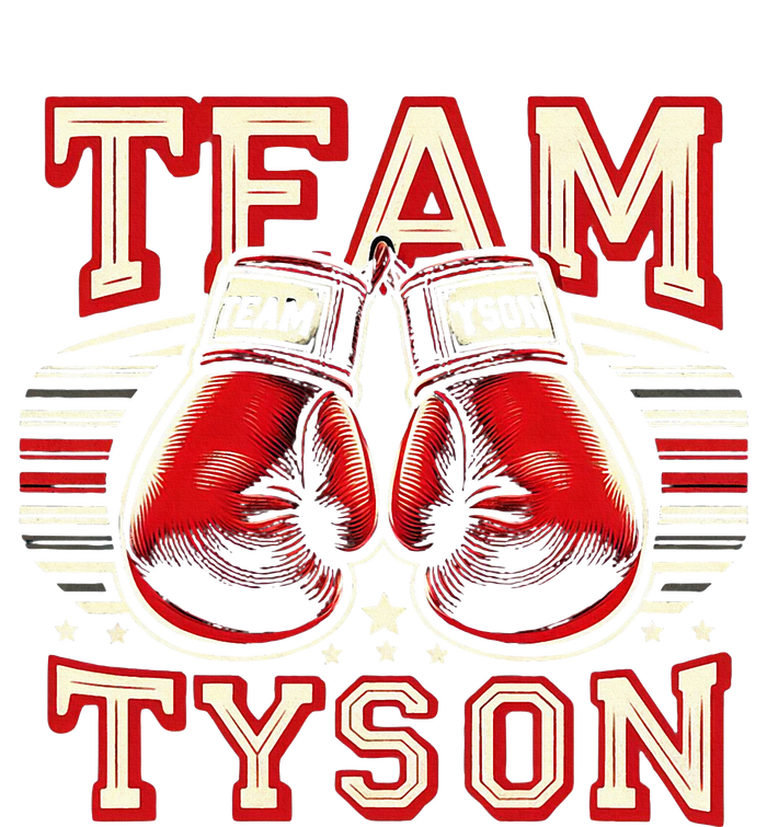 Team Tyson Family Personalized Name Vintage Tyson Women's Racerback Cropped Tank