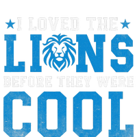 I Loved Lions Before They Were Cool Funny Football Fan Lion Mousepad