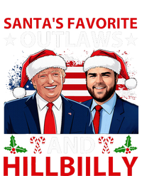 Santa’S Favorite Outlaws & Hillbiilly Trump Vance Christmas Sweatshirt