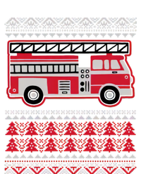 Firetruck Ladder Ugly Christmas Hoodie