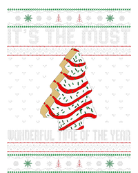 Its The Most Wonderful Time Of The Year Christmas Tree Cake Zip Tote Bag