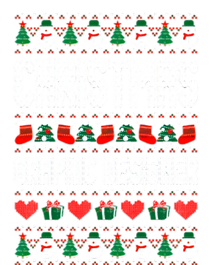 Christmas Graphic Designer Ugly Christmas Performance Sprint T-Shirt