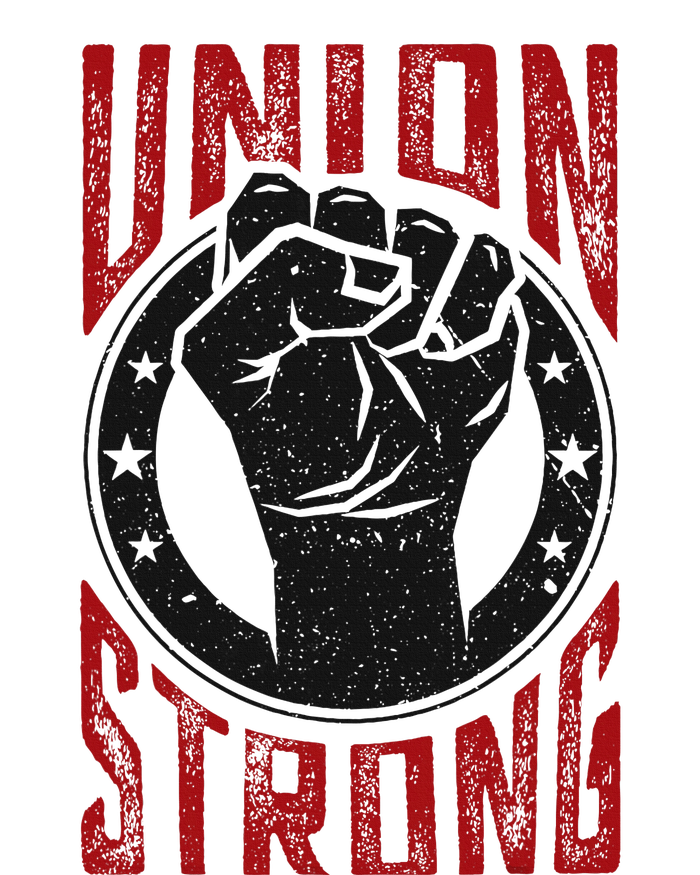 Union Strong Prounion Worker Labor Union Protest Short Acrylic Beanie