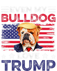 Even My Bulldog Loves Trump Dog Owner Gift For Pet Owner Valucap Bio-Washed Visor