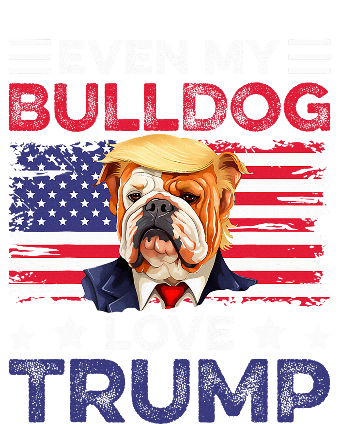 Even My Bulldog Loves Trump Dog Owner Gift For Pet Owner Valucap Bio-Washed Visor