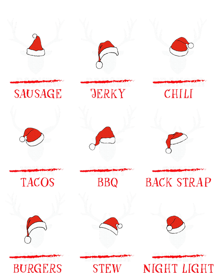 Christmas Deer Hunters All Of SantaS Reindeer Adults Tank Top