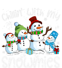 Chillin With My Snowmies Ugly Snowman Christmas T-Shirt