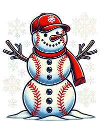 Christmas Baseball Snowman Baseball Christmas Bumper Sticker