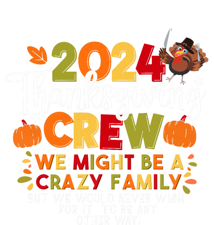 Family Thanksgiving 2024 Thanksgiving Crew Matching Group Bella+Canvas Jersey Crop Tee