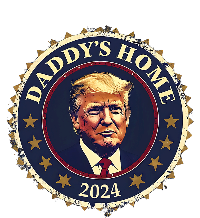 Funny DaddyS Home 2024 Trump We Won Took America Is Back Daily Commute Backpack