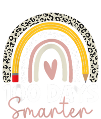 100 Days Smarter Teacher Rainbow 100th Day Of School Sustainable Knit Beanie