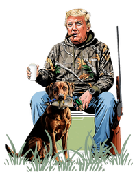 Hunting Trump Camouflage Funny Duck Hunting Season Maga T-Shirt