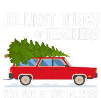 Jolliest Bunch Of Teachers This Side Of The Hallway Metallic Star Ornament