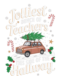 Jolliest Bunch Of Teachers This Side Of The Hallway Xmas Flexfit Unipanel Trucker Cap