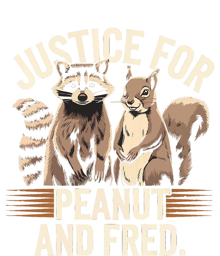 Justice For Peanut And Fred Peanut Squirrel Fred Raccoon 7-Panel Snapback Hat