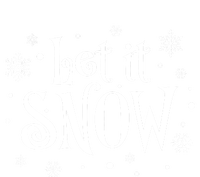 Let It Snow Christmas Snowflakes Sustainable Beanie