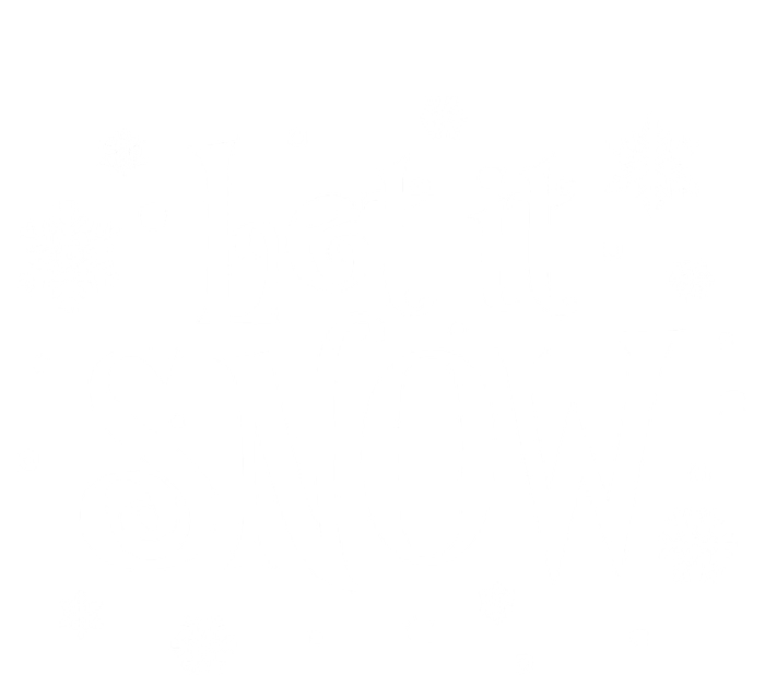 Let It Snow Christmas Snowflakes Sustainable Beanie