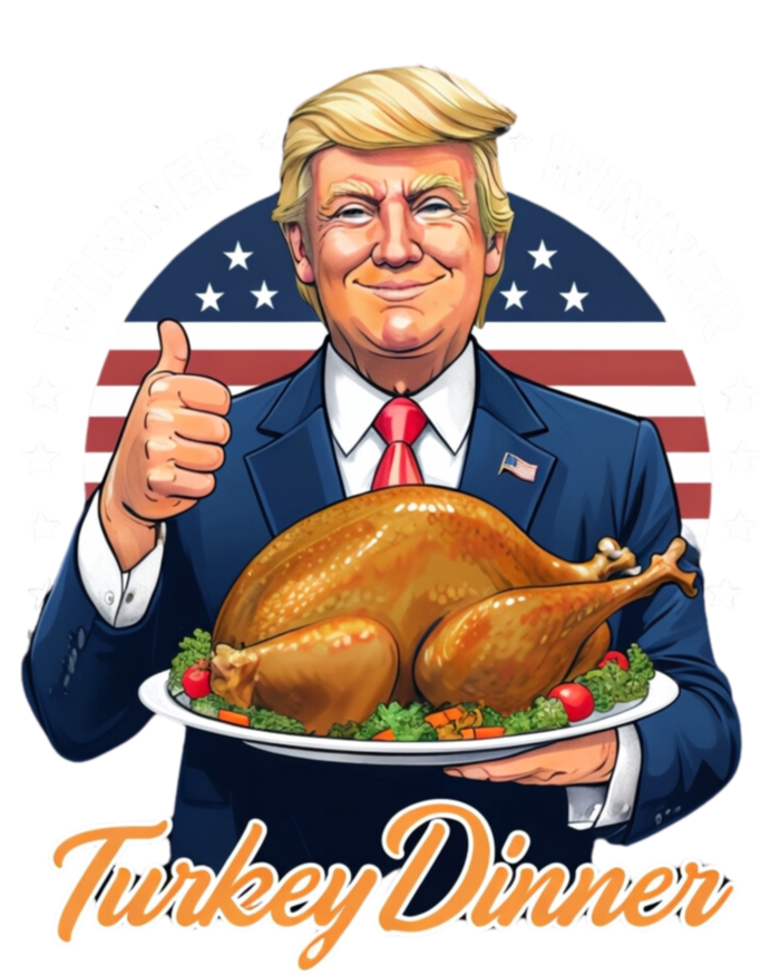 Humor Funny Trump Winner Winner Turkey Dinner Thanksgiving Magnet