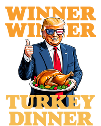 Humor Funny Trump Winner Winner Turkey Dinner Thanksgiving Ladies Long Sleeve Shirt