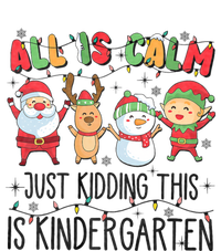 All Is Calm Just Kidding This Is Kindergarten Christmas Kids Hoodie