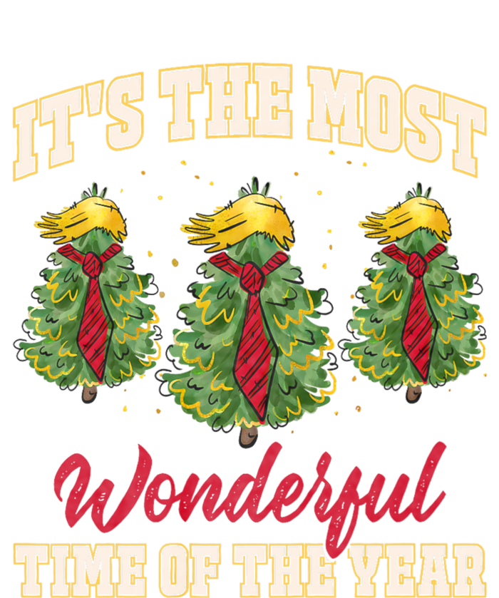 Funny Trump ItS The Most Wonderful Time Of The Year Xmas Women's V-Neck T-Shirt