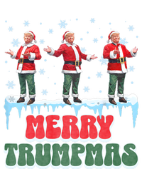 Merry Trumpmas Funny Santa Claus Trump President Christmas Zip Tote Bag