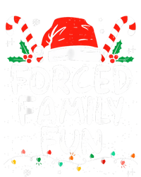 Forced Family Fun Sarcastic Christmas Funny Women's Strappy Tank